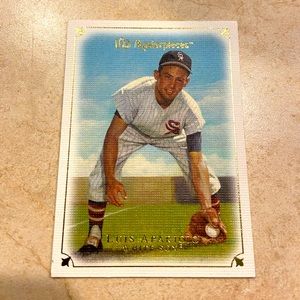 Luis Aparicio Chicago White Sox 2007 green masterpieces Upper Deck card
